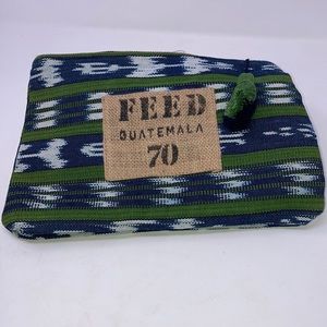 FEED Guatemala Woven Cosmetic/ Pouch Tassel